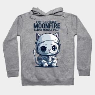 Moonfire Cat Astronaut Hoodie